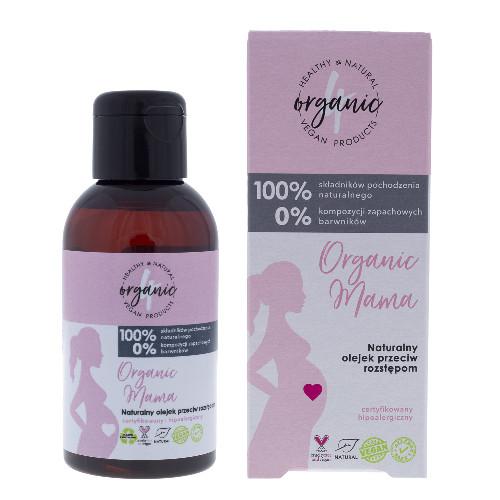 Miniaturka artykułu - 4ORGANIC Naturalny olejek przeciw rozstępom dla kobiet w ciąży i mam, 100ml