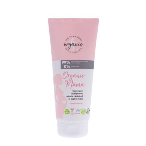 Miniaturka artykułu - 4ORGANIC Naturalny szampon do włos&oacute;w dla kobiet w ciąży i mam, 200ml