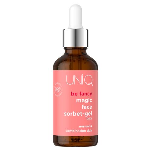 Miniaturka artykułu - 4ORGANIC UNI.Q be fancy Żelowe serum do twarzy na dzień, 50ml