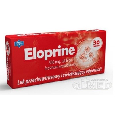 Miniaturka artykułu - Eloprine 500mg- 30 tabl. (29907)