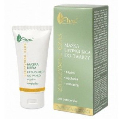 Miniaturka artykułu - AVA ZATRZYMAĆ CZAS Liftingująca maska do twarzy, 30ml