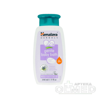 Miniaturka artykułu - HIMALAYA Płyn do kąpieli dla dzieci - 200 ml (30225)