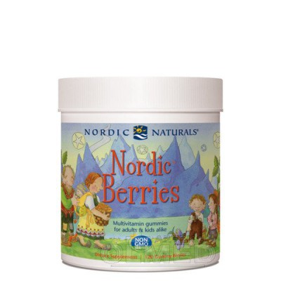 Miniaturka artykułu - NORDIC NATURALS Nordic Berries żelki - 120 żelk&oacute;w