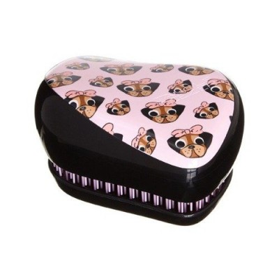 Miniaturka artykułu - Tangle Teezer Compact Styler pieski MOPS szczotka do włos&oacute;w - 1 sztuka (30568)