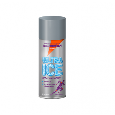 Miniaturka artykułu - ULTRA ICE Spray chłodzący - 200 ml 