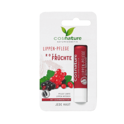 Miniaturka artykułu - COSNATURE Ochronny balsam do ust z ekstraktem z czerwonych owoc&oacute;w - 4,8 g 