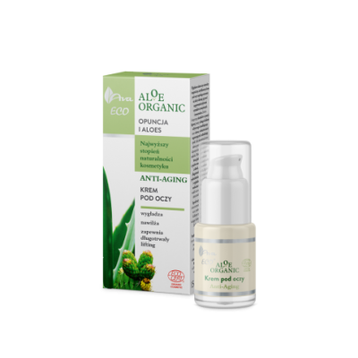 Miniaturka artykułu - AVA Aloe organic - krem pod oczy 15ml