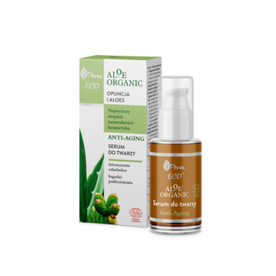 Miniaturka artykułu - AVA Aloe organic - serum do twarzy, 30ml