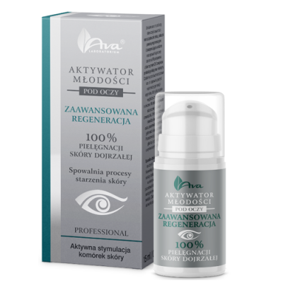 Miniaturka artykułu - AVA Aktywator Młodości pod oczy Zaawansowana regeneracja, 15ml (30973)