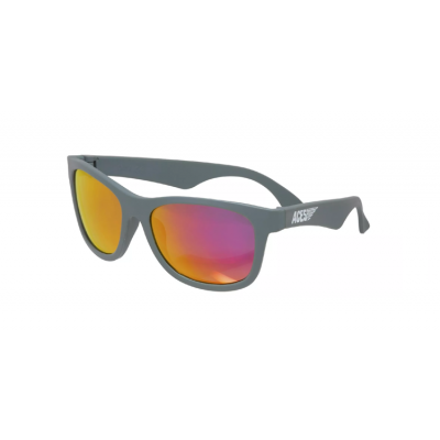 Miniaturka artykułu - BABIATORS Okulary ACES Galactic Grey Pink Lenses ACE-015 wiek 6+ lat - 1 zestaw