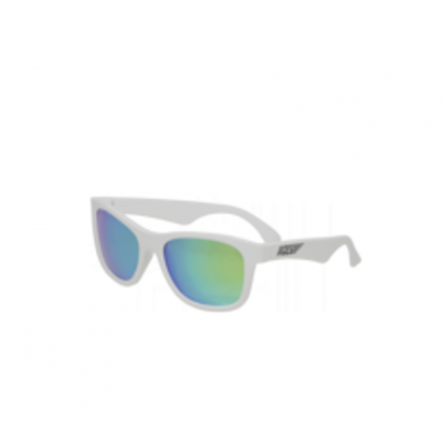 Miniaturka artykułu - BABIATORS Okulary ACES Wicked White Blue Lenses ACE-003 wiek 7-14 lat - 1 zestaw