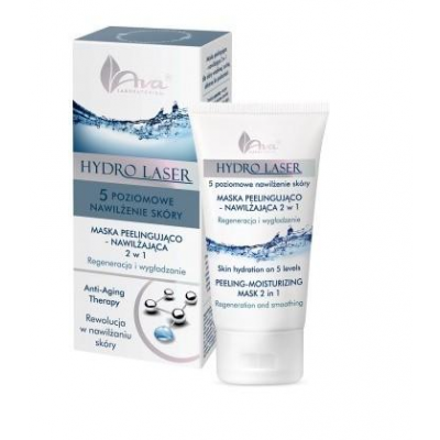 Miniaturka artykułu - AVA HYDRO LASER Maska peelingująco-nawilżająca 2w1,50ml (31244)