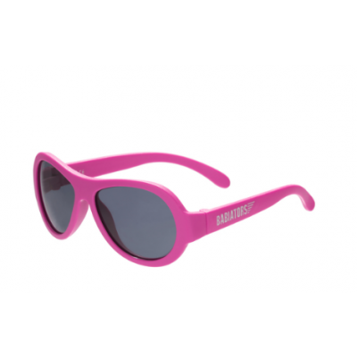 Miniaturka artykułu - BABIATORS Okulary SUN Popstar Pink Popstar Fuksja BAB-043 wiek 0-2 lat - 1 sztuka