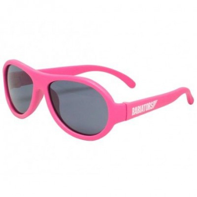 Miniaturka artykułu - BABIATORS Okulary SUN Popstar Pink Popstar Fuksja BAB-047 wiek 3-5 lat - 1 sztuka