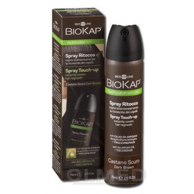 Miniaturka artykułu - BIOKAP NUTRICOLOR DELICATO Spray Touch Up 75 ml