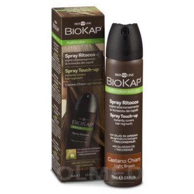 Miniaturka artykułu - BIOKAP NUTRICOLOR DELICATO Spray Touch Up 75 ml
