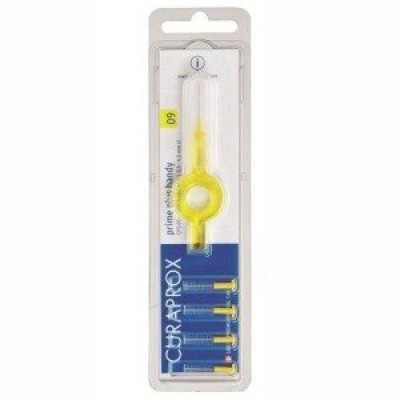 Miniaturka artykułu - Curaprox CPS 09 prime plus handy - Uchwyt ze szczoteczką + 4 szczoteczki