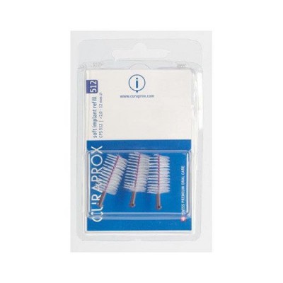 Miniaturka artykułu - CURAPROX CPS 512 soft implant refill - 3 sztuki 