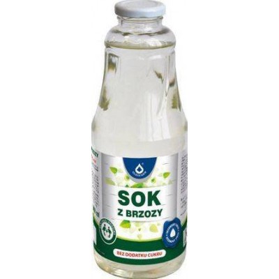 Miniaturka artykułu - Sok z brzozy bez dodatku cukru OLEOFARM - 1000 ml