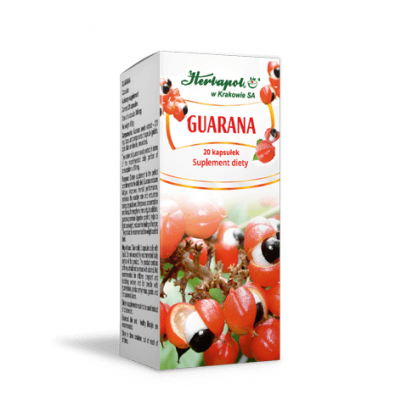 Miniaturka artykułu - Herbapol Guarana - 20 kapsułek (31584)