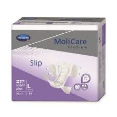 Miniaturka artykułu - MoliCare Premium Slip Super Plus L Pieluchomajtki dla dorosłych, 30 szt.