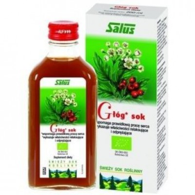 Miniaturka artykułu - SALUS Gł&oacute;g Sok Eko - 200 ml