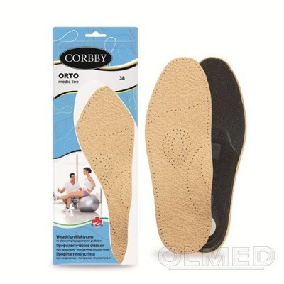 Miniaturka artykułu - CORBBY ORTO Wkładki ortopedyczne - 1 para