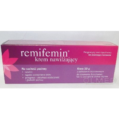Miniaturka artykułu - Remifemin Krem nawilżający -50 g