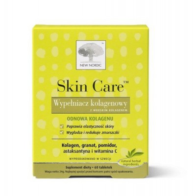 Miniaturka artykułu - Skin Care Wypełniacz Kolagenowy- 60tabl.