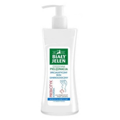 Miniaturka artykułu - BIAŁY JELEŃ PREBIOTYK Specjalistyczny płyn ginekologiczny -  265ml