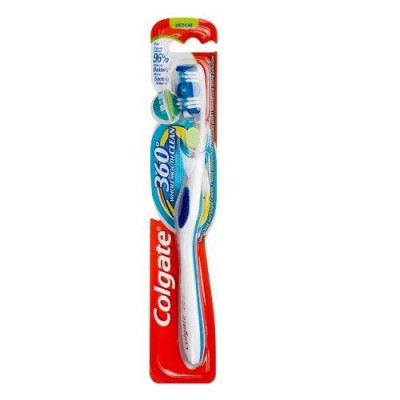 Miniaturka artykułu - COLGATE 360 DEEP CLEAN Szczoteczka do zęb&oacute;w Medium