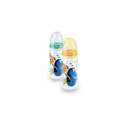 Miniaturka artykułu - NUK FIRST CHOICE+ Butelka ze smoczkiem Mix - 300 ml