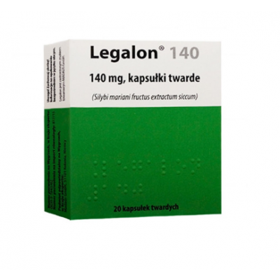 Legalon 140mg, 20 kaps. INPHARM
