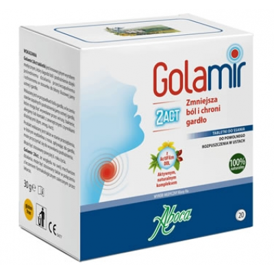 Golamir 2ACT tabletki do ssania - 20 tab.