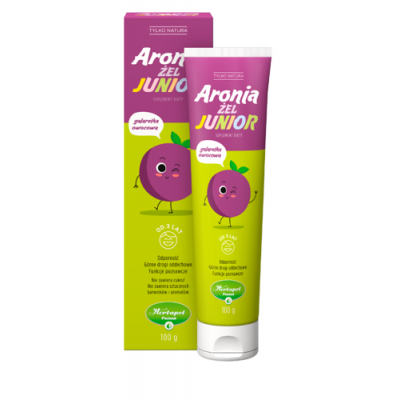 Miniaturka artykułu - HERBAPOL Aronia Żel Junior, 100 g