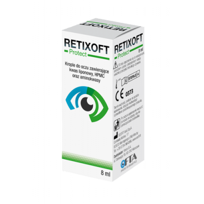 Miniaturka artykułu - RETIXOFT Protect krople do oczu- 8 ml