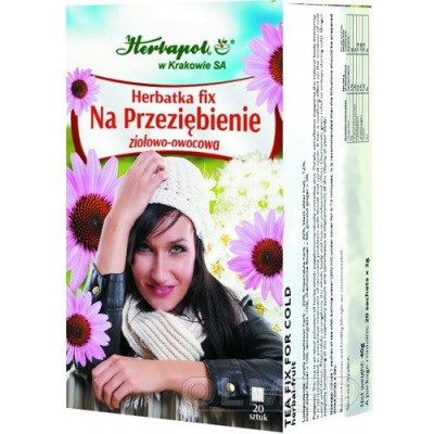 Miniaturka artykułu - HERBAPOL HERBATKA NA PRZEZIĘBIENIE - 20 saszetek
