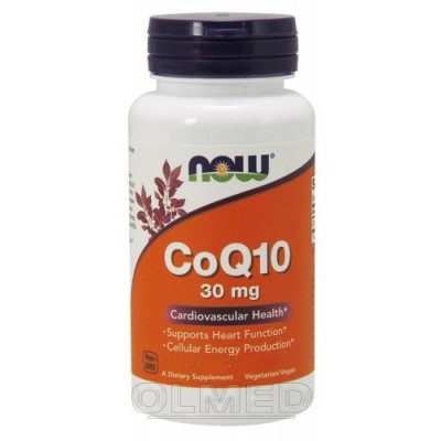 Miniaturka artykułu - NOW CoQ10 30mg - 240 kapsułek