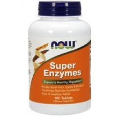 Miniaturka artykułu - NOW Super Enzymes- 180 tabl.