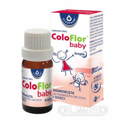 Miniaturka artykułu - Coloflor baby krople doustne- 5 ml