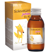 Miniaturka artykułu - Solevitum Junior płyn -150 ml