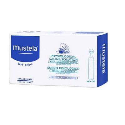 Miniaturka artykułu - MUSTELA Serum fizjologiczne NaCl 0,9%, 20 ampułek