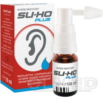 Miniaturka artykułu - SU-HO PLUS spray do uszu -10ml
