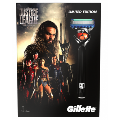 Miniaturka artykułu - Gillette Fusion Maszynka pomarańczowa + 4 wkłady