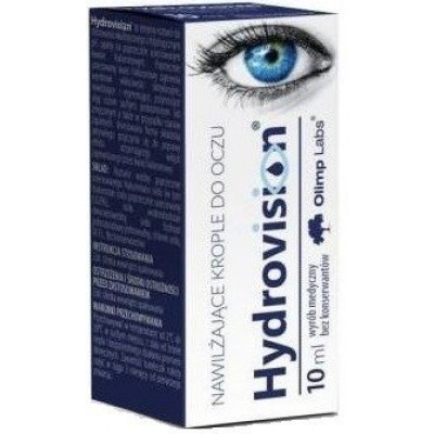 Miniaturka artykułu - Hydrovision - krople nawilżające z kwasem hiauluronowy 0,2% 10ml