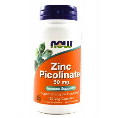 Miniaturka artykułu - NOW Zinc Picolinate -120 kapsułek