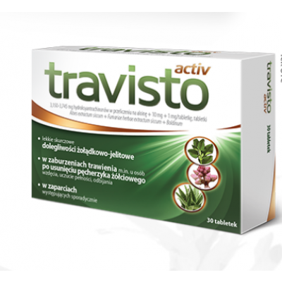 Miniaturka artykułu - Travisto Activ - 30 tabletek