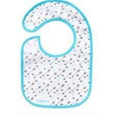 Miniaturka artykułu - BABYONO Śliniak frotte STRZAŁY 3m+ - 1sztuka