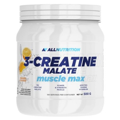 Miniaturka artykułu - ALLNUTRITION 3-Creatine malate orange 500g