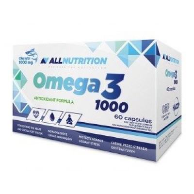 Miniaturka artykułu - ALLNUTRITION Omega 3 1000mg - 60 kapsułek